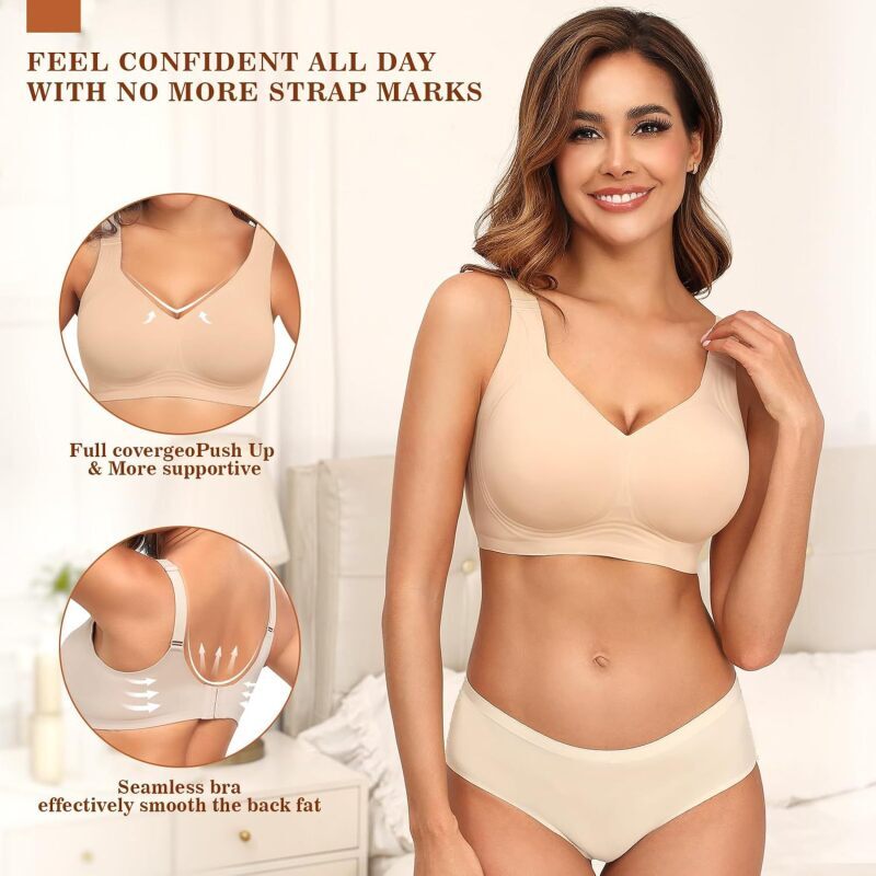 Women's Seamless Wireless Push - đánh giá và giá Mastectomy Bra Pocket