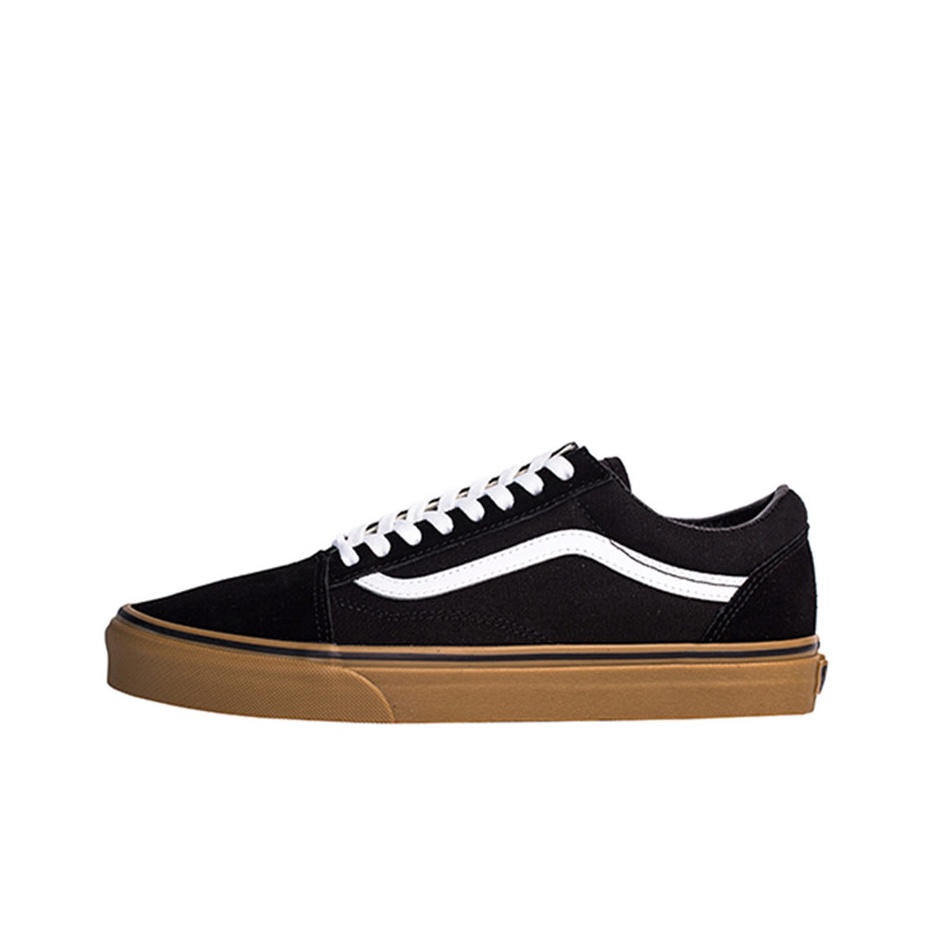 Vans Old Skool Black Gum Leath - đánh giá và giá Vans Shoes Old Skool