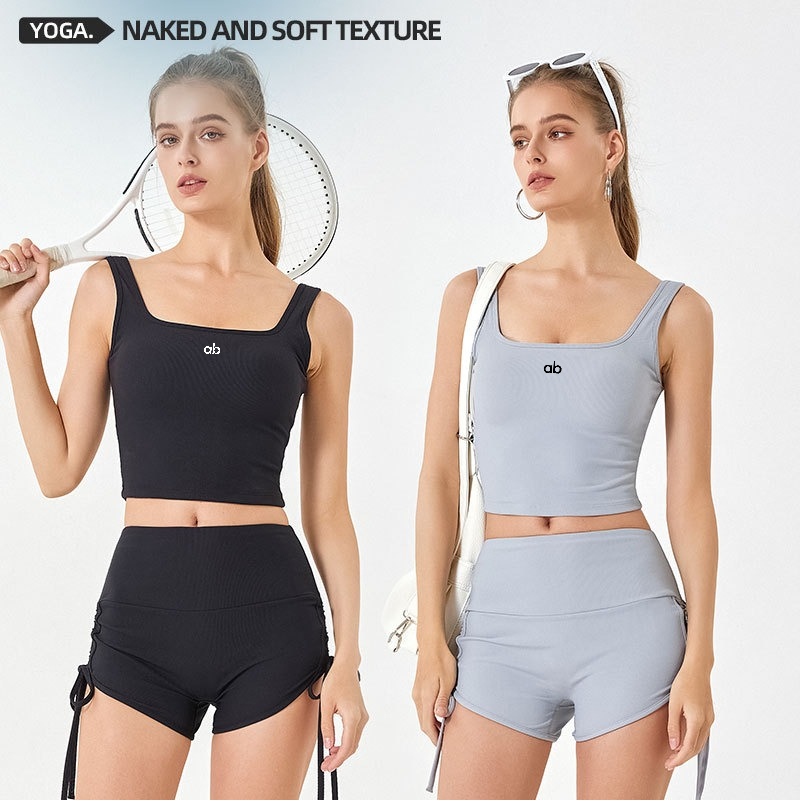 Women Summer Ribbed Yoga Tank  - đánh giá và giá Underwire Bra Padded