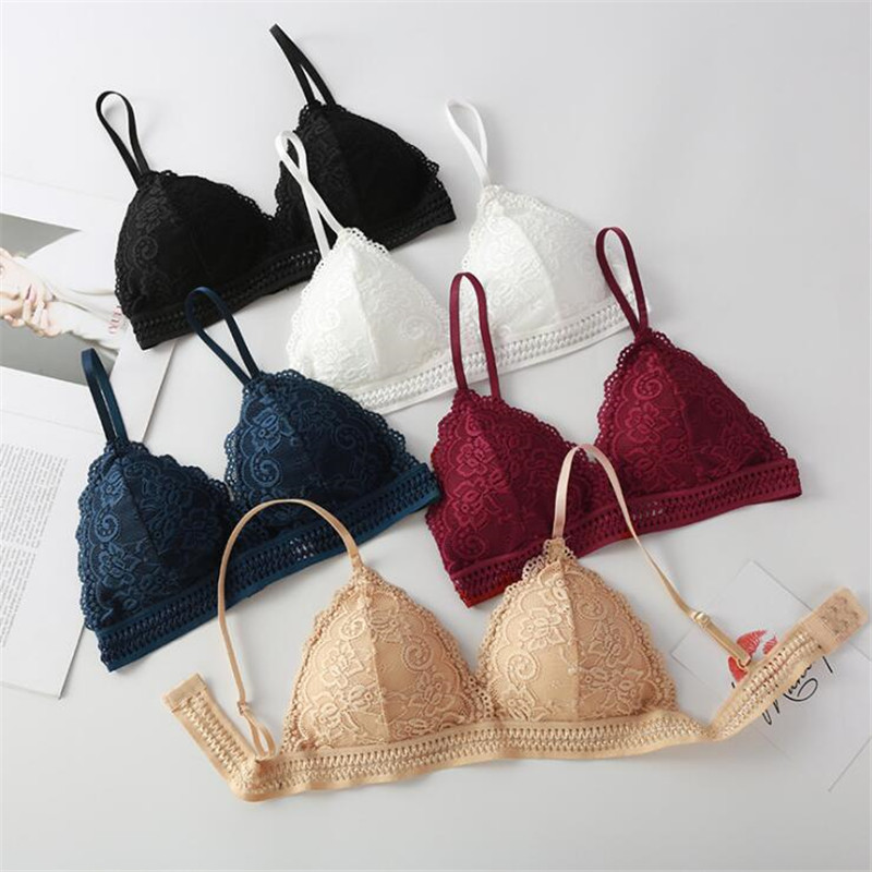 2026 Women's Bra New French Tr - đánh giá và giá Lace Bralette Set