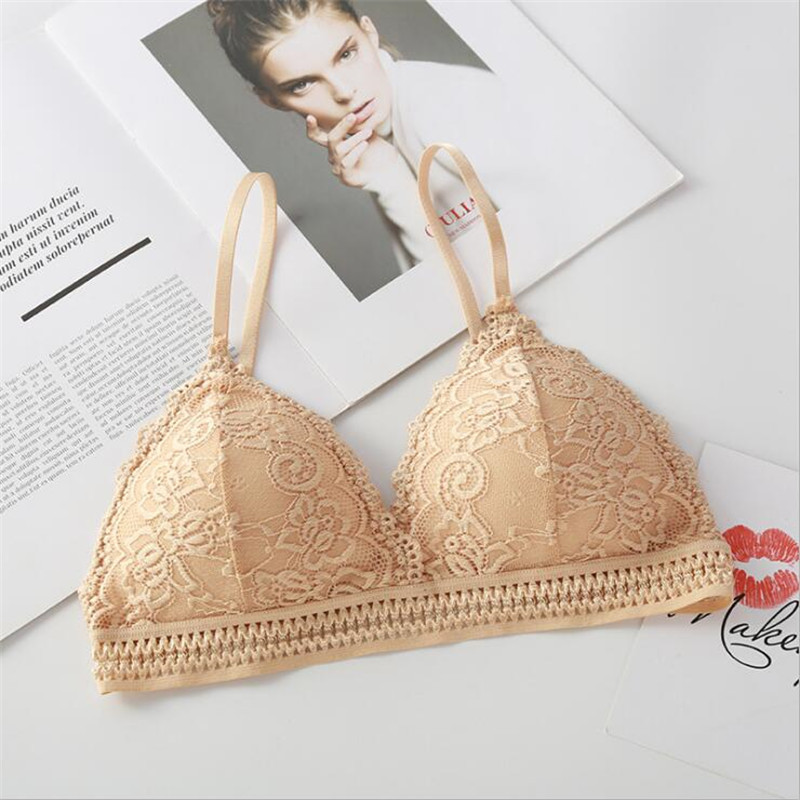 2026 Women's Bra New French Tr - đánh giá và giá Lace Bralette Set